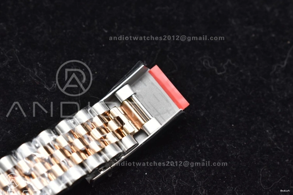 DateJust on Brown VR3235 SS Jubilee Bracelet 126333 Steel Stick Best Dial RG Edition 41 Clean 904L 1:1 0304